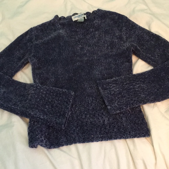 Tops - Soft Fuzzy long sleeve vintage